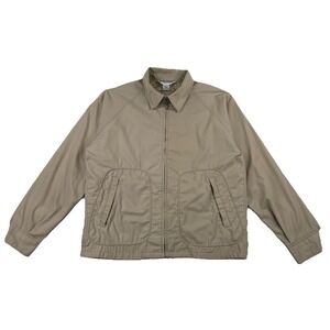 Vintage McGregor Harrington Jacket Full Zip Beige Men's Large (Stains)